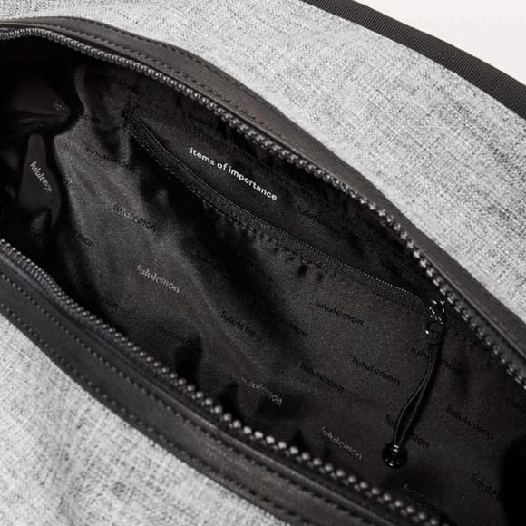 Lululemon Out Of Range Duffle Bag, Heathered Black - Picture 2 of 6